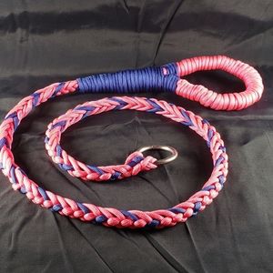 Unique Paracord Hand Woven Dog Leash Slip Style